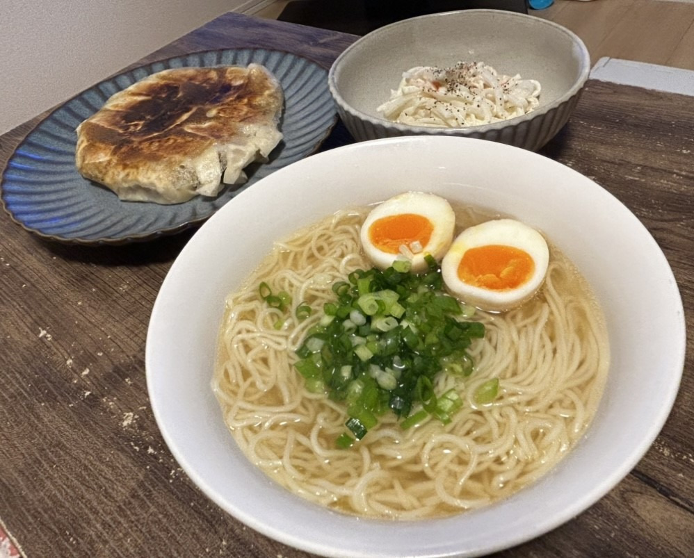 比内地鶏塩ラーメン